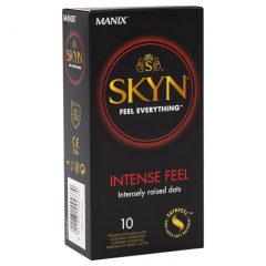   Manix SKYN Intense - bezlatexový, perličkový kondom (10 ks)