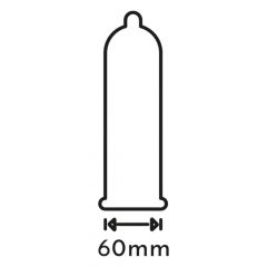 Secura Padlijanan - extra velký kondom - 60mm (48ks)