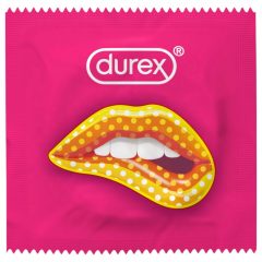   Durex Pleasure Me - vroubkovaný a tečkovaný kondom (10 ks)