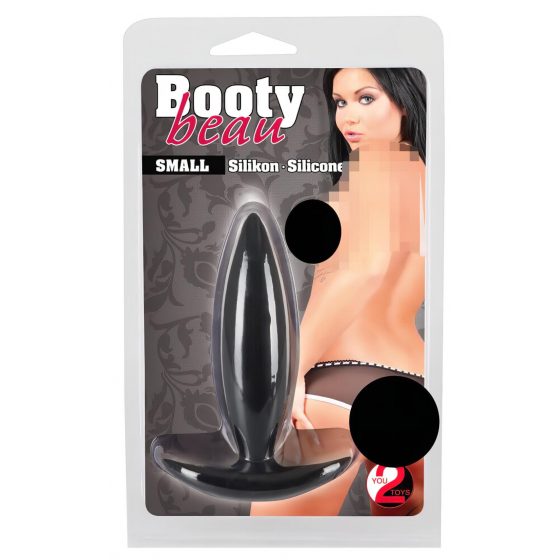 / You2Toys Booty beau small - análny kolík v černé barvy, malý