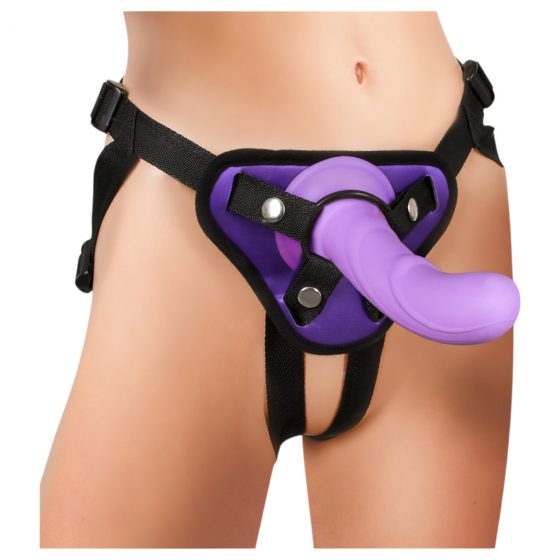 You2Toys Universal Harness - univerzální spodní prádlo k připínacím produktem (fialové)