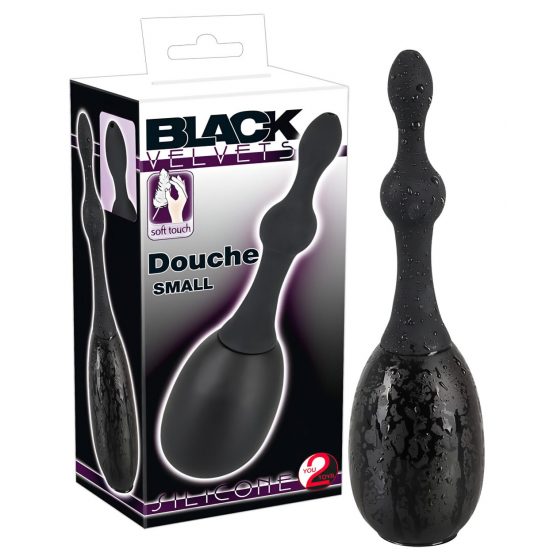 You2Toys Black Velvet Douche Small - klystír malý (černý)