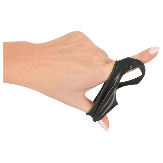 You2Toys Penis Cuff black - manžeta na penis a semenníky