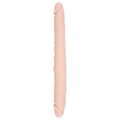   You2Toys Double Dong - 100% silikonové dildo (tělová barva)