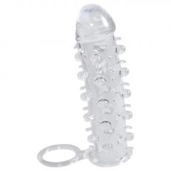   You2Toys Crystal Skin - návlek na penis s kroužkem na varlata