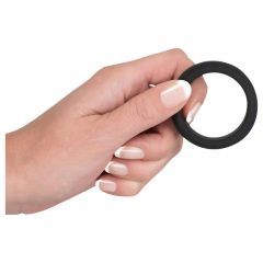   You2Toys Black Velvet Cock Ring - kroužek na penis (3,8cm) černý