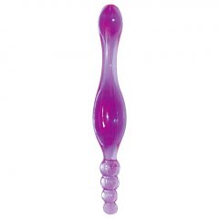 You2Toys Galaxia lavender - gelové dvojité dildo