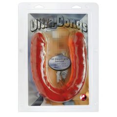 You2Toys Ultra dongs - dvojité gelové dildo červené