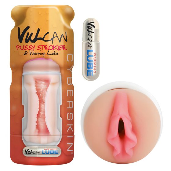 Vulcan Pussy Stroker - realistická umelá vagína, masturbátor (telová farba)