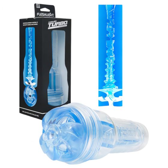 Fleshlight Turbo Thrust - sací masturbátor (modrý)