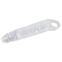   You2Toys Crystal Skin - prodlužující návlek na penis s kuličkami