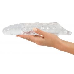   You2Toys Crystal Skin - prodlužující návlek na penis s kuličkami