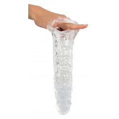   You2Toys Crystal Skin - prodlužující návlek na penis s kuličkami