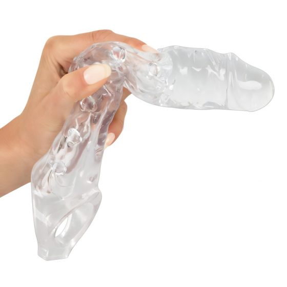 You2Toys Crystal Skin - prodlužující návlek na penis s kuličkami