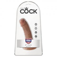   Dildo King Cock 6 Cock - Pipedream - dildo (15cm) - hnědé"