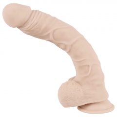   Nature Skin Large - realistické dildo s přísavkou - tělová barva (velké)