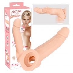   Nature skin Penis Skirt - návlek na penis s kroužkem na varlata