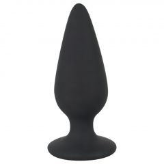 Black Velvet Heavy - 40g-ové anální dildo (černé)