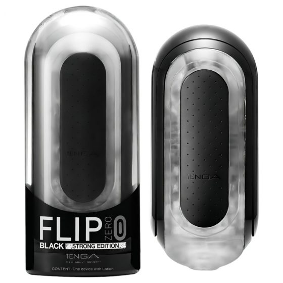 TENGA Flip Zero - super-masturbátor (černý)