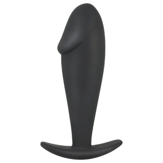 / Black Velvet Butt Plug - anální dildo (černé)