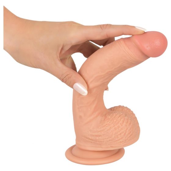 realistixxx real lover medium - realistické dildo s přísavkou (22cm) - tělová barva