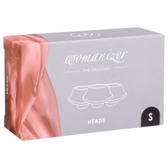   Womanizer Premium S - sada náhradních zvonků - černá (3ks)