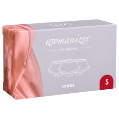   Womanizer Premium S - sada náhradních zvonků - červená (3ks)