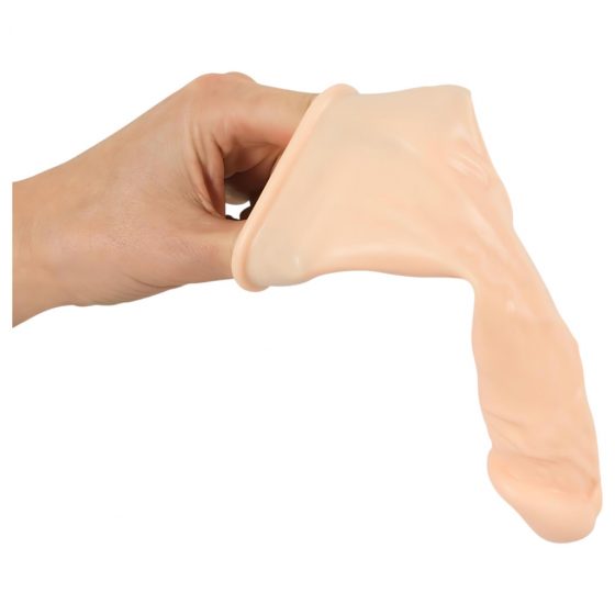 You2Toys Silicone Extension - prodlužující návlek na penis (tělová barva) - 19cm