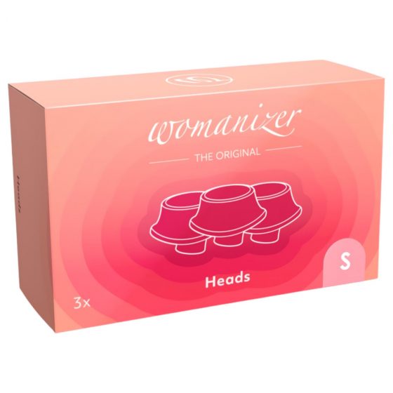 Womanizer Premium Eco - sada náhradních zvonků - růžová (3ks)