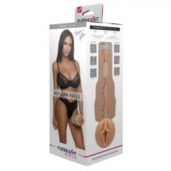   Fleshlight Autumn Falls Cream - realistická vagína (tělová barva)