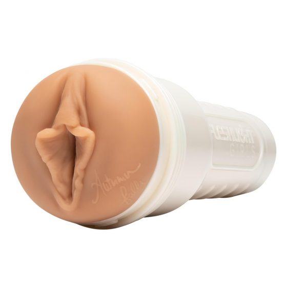 Fleshlight Autumn Falls Cream - realistická vagína (tělová barva)