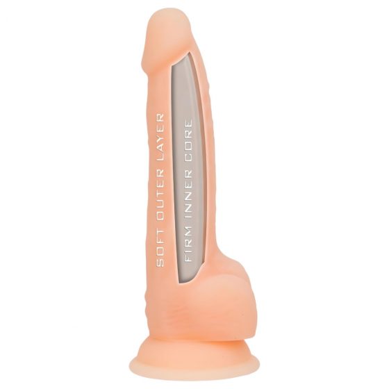 Naked Addiction 8 - připínací, realistické dildo (20 cm)