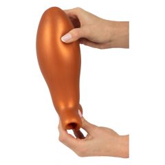 Anos - velké anální dildo (oranžové)