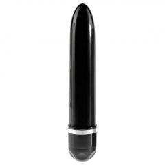   Pipedream King Cock 6″ Vibrating Stiffy - vodotěsný, realistický vibrátor (15cm) - tělová barva