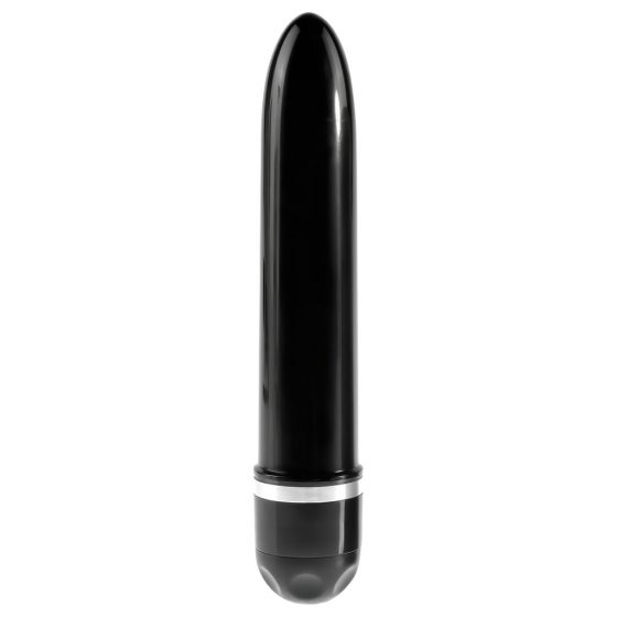 King Cock 6 Stiffy - vodotěsný realistický vibrátor (15 cm) - přírodní