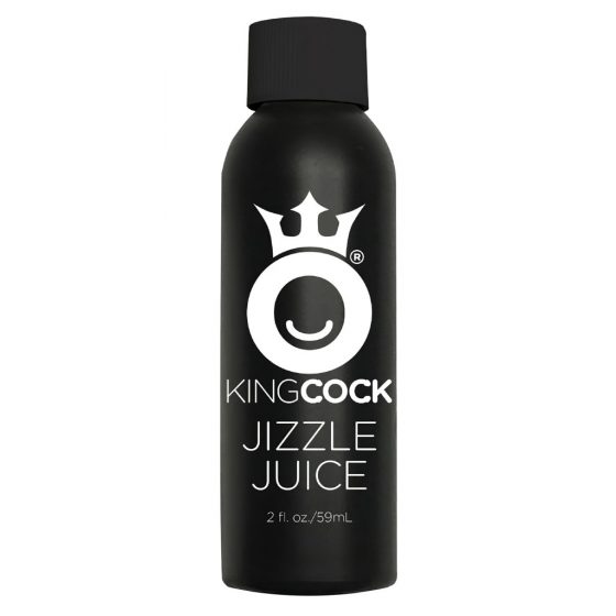 King Cock 8 - realistická stříkací dildo (20cm) - přírodní