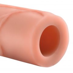   X-TENSION Mega 1 - realistický návlek na penis (17,7cm) - přírodní