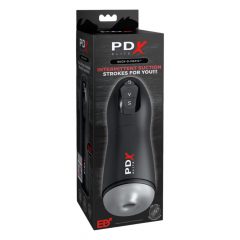   PDX Suck-O-Matic - dobíjecí automatický masturbátor (černý)