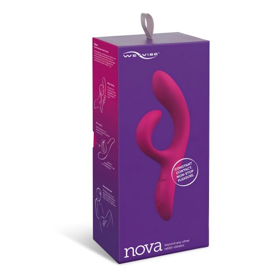 We-Vibe Nova 2 - dobíjecí, chytrý, vodotěsný vibrátor s hůlkou (fialový)