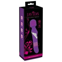 Javida Wand & Pearl - 2in1 masážní vibrátor (fialový)