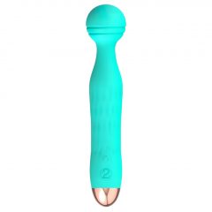   Cuties Mini Vibrator Green 2.G - nabíjací, vodotesný masážny vibrátor (zelený)