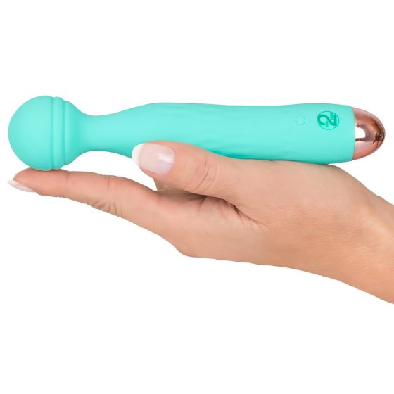 Cuties Mini Vibrator Green 2.G - nabíjací, vodotesný masážny vibrátor (zelený)