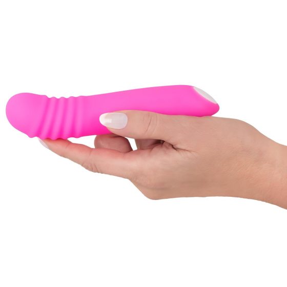 You2Toys - Blikající mini vibrátor - dobíjecí, svítící vibrátor (růžový)