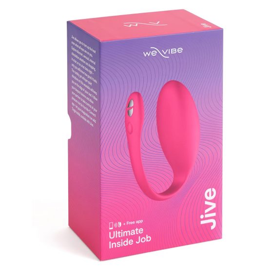 We-Vibe Jive - akumulátorové, chytré vibrační vajíčko (růžové)