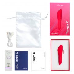   We-Vibe Tango X - nabíjecí vodotěsný tyčový vibrátor (korálový)