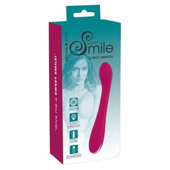 SMILE G-spot - nabíjecí vibrátor na bod G (fialový)