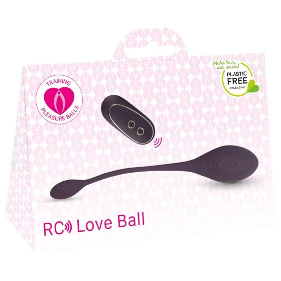 You2Toys RC Love Ball - dobíjecí vibrační vajíčko řízené rádiem (fialové)