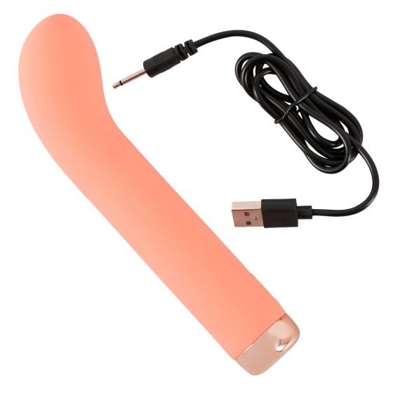 You2Toys - peachy! mini G-spot- nabíjecí vibrátor na bod G (oranžový)