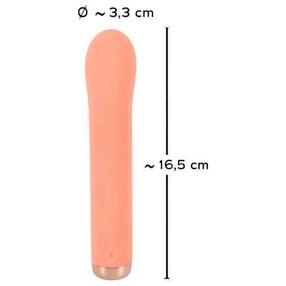 You2Toys - peachy! mini G-spot- nabíjecí vibrátor na bod G (oranžový)