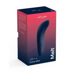   We-Vibe Melt - nabíjecí vodotěsný smart stimulátor klitorisu (modrý)